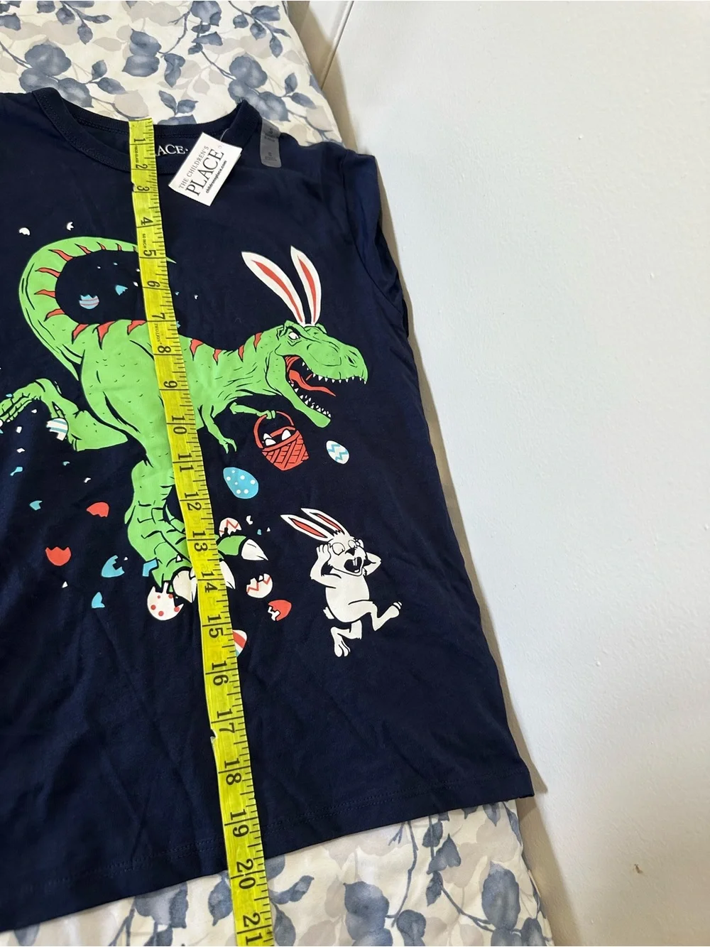 The Children's Place Navy Short-Sleeve Tee with Logo Tag